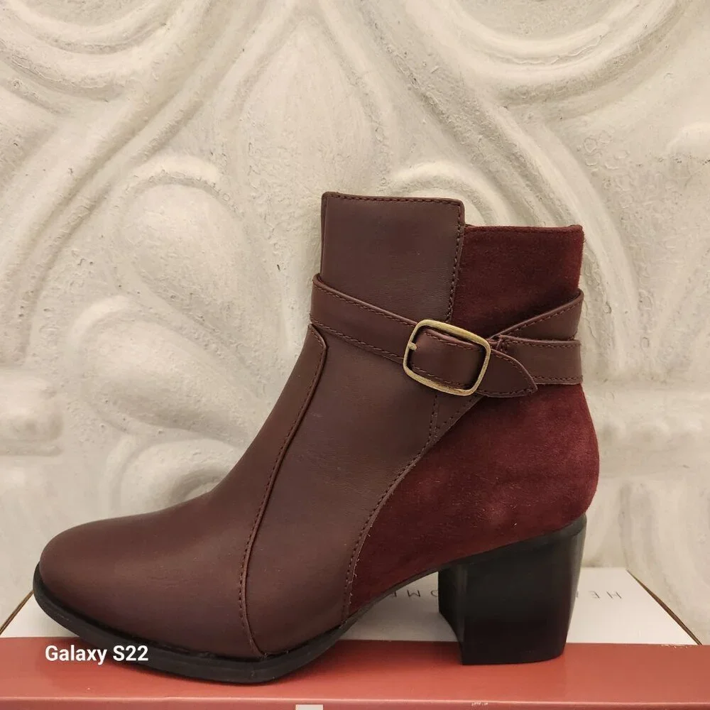 Aetrex Rebecca Boots. Color: Burgundy. NIB. Size EU 36/US 6-6.5